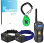 Dog Training Collar Remote Beep Vibration Shock Waterproof 1 or 2 Dogs