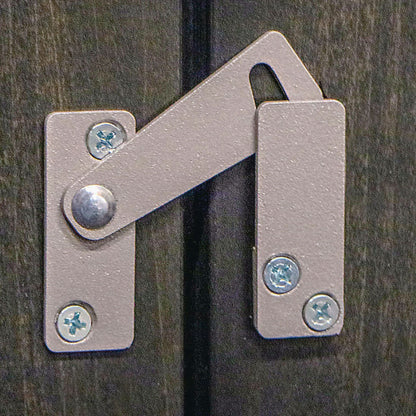 Barn Door Biparting Privacy Latch