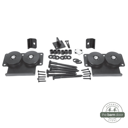 Hidden Roller Barn Door Hardware Kit
