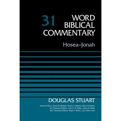 Hosea-Jonah, Volume 31 - Hardcover