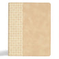 CSB Notetaking Bible, Expanded Reference Edition, Cream Suedesoft Leathertouch - Imitation Leather