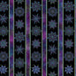 Black On Dragonfly Wings Stripe Cotton 44"/45" Fabric Per Yard