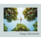 Happy Retirement Guest Book ( Landscape Hardcover ): Guest book for retirement, message book, memory book, keepsake, landscape, retirement book to sig - Hardcover