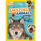 National Geographic Kids Amazing Animals Super Sticker Activity Book: Two Books in One with 2,000+ Stickers! - Paperback