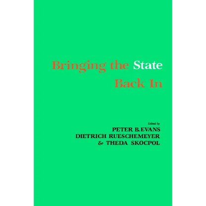 Bringing the State Back In - Paperback