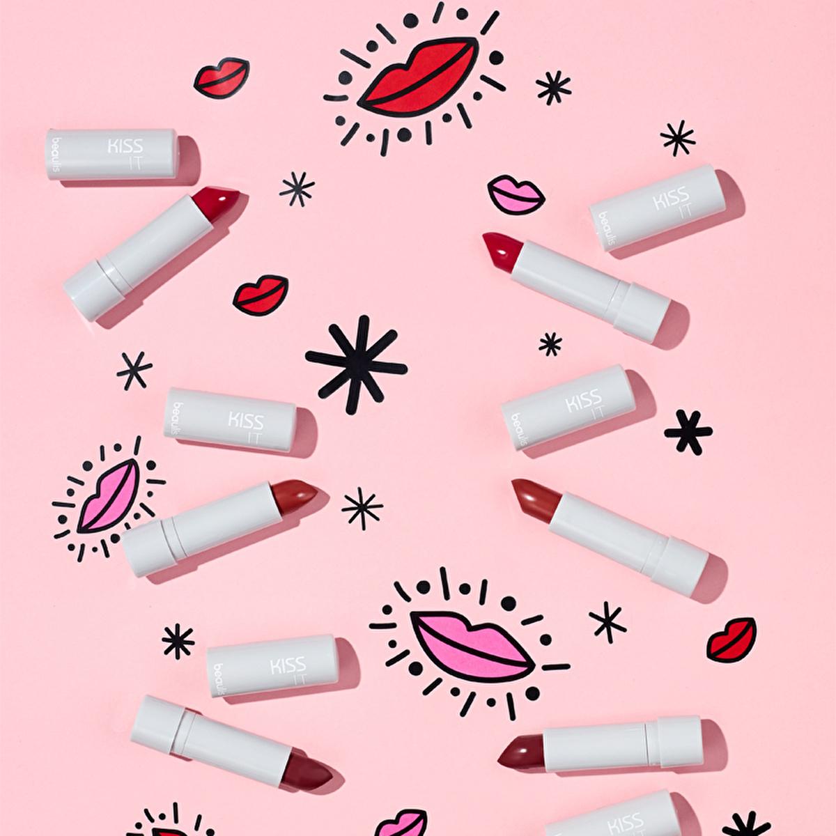 Beaulis Matte Lipstick 194 Heartbreaker - Long-Lasting, Intense Color, Moisturizing