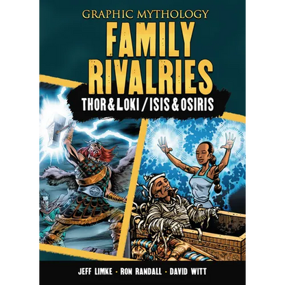Family Rivalries: The Legends of Thor & Loki and Isis & Osiris - Library Binding