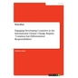 Engaging Developing Countries in the International Climate Change Regime. "Common but Differentiated Responsibilities" - Paperback