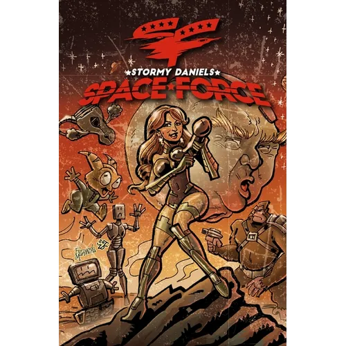 Stormy Daniels: Space Force #3 HARD COVER EDITION - Hardcover