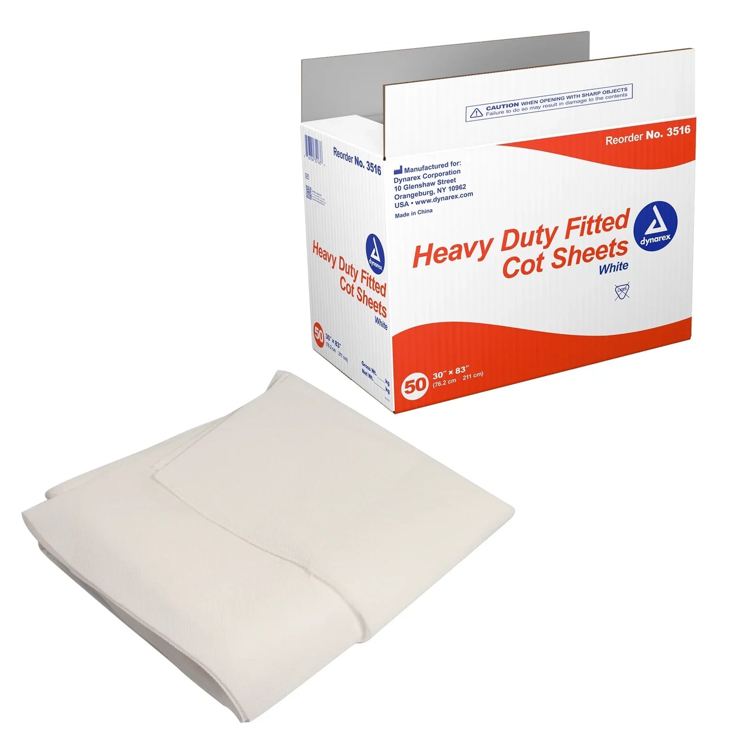 Dynarex Cot Sheet (50 Count)