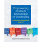 Empowering Students' Knowledge of Vocabulary: Learning How Language Works, Grades 3-5 - Paperback