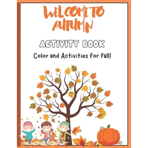 KsBooks Giant autumn Activity Book: Halloween & Thanksgiving Activity Book for All - Paperback