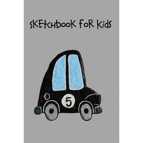Sketchbook for Kids: Black Car - Paperback