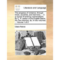 The Progress of Romance, Through Times, Countries, and Manners; ... in a Course of Evening Conversations. by C. R. Author of the English Baron, the Tw - Paperback