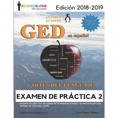 GED En Español - Artes del Lenguaje - Examen de Práctica 2 - Paperback