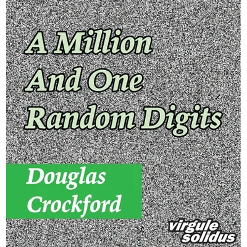 A Million And One Random Digits - Hardcover
