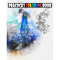 Peacocks coloring book: Peacocks coloring book for children and adults - Paperback