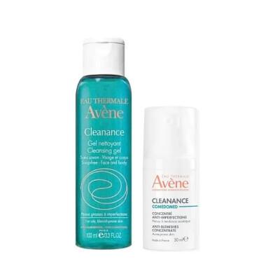 Avene Skincare Set for Acne-Prone & Oily Skin - Non-Comedogenic & Hypoallergenic - Dermatologist-Tested