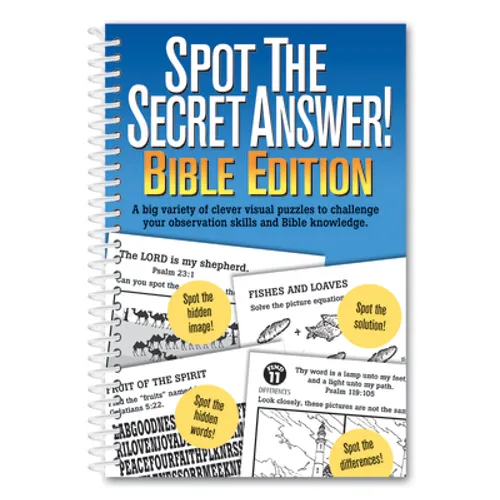 Spot the Secret Answer! Bible Edition - Spiral
