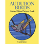 Audubon Birds Stained Glass Pattern Book - Paperback