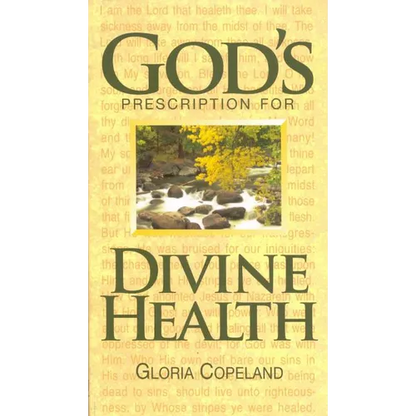 God's Prescription for Divine Health - Paperback