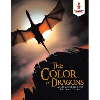 Dungeons and Dragons: Adult Coloring Book Dragons Edition - Paperback