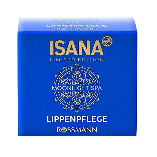 Isana Lip Care Cream - Microplastic-Free, Dermatologically Tested, Sandalwood Extract for Soft & Healthy Lips