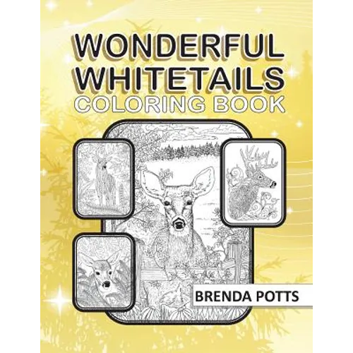 Wonderful Whitetails: Coloring Book - Paperback