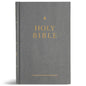 CSB Church Bible, Charcoal Hardcover - Hardcover