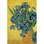 Vincent van Gogh's 'Vase with Irises Against a Yellow Background' Art of Life Jo - Paperback