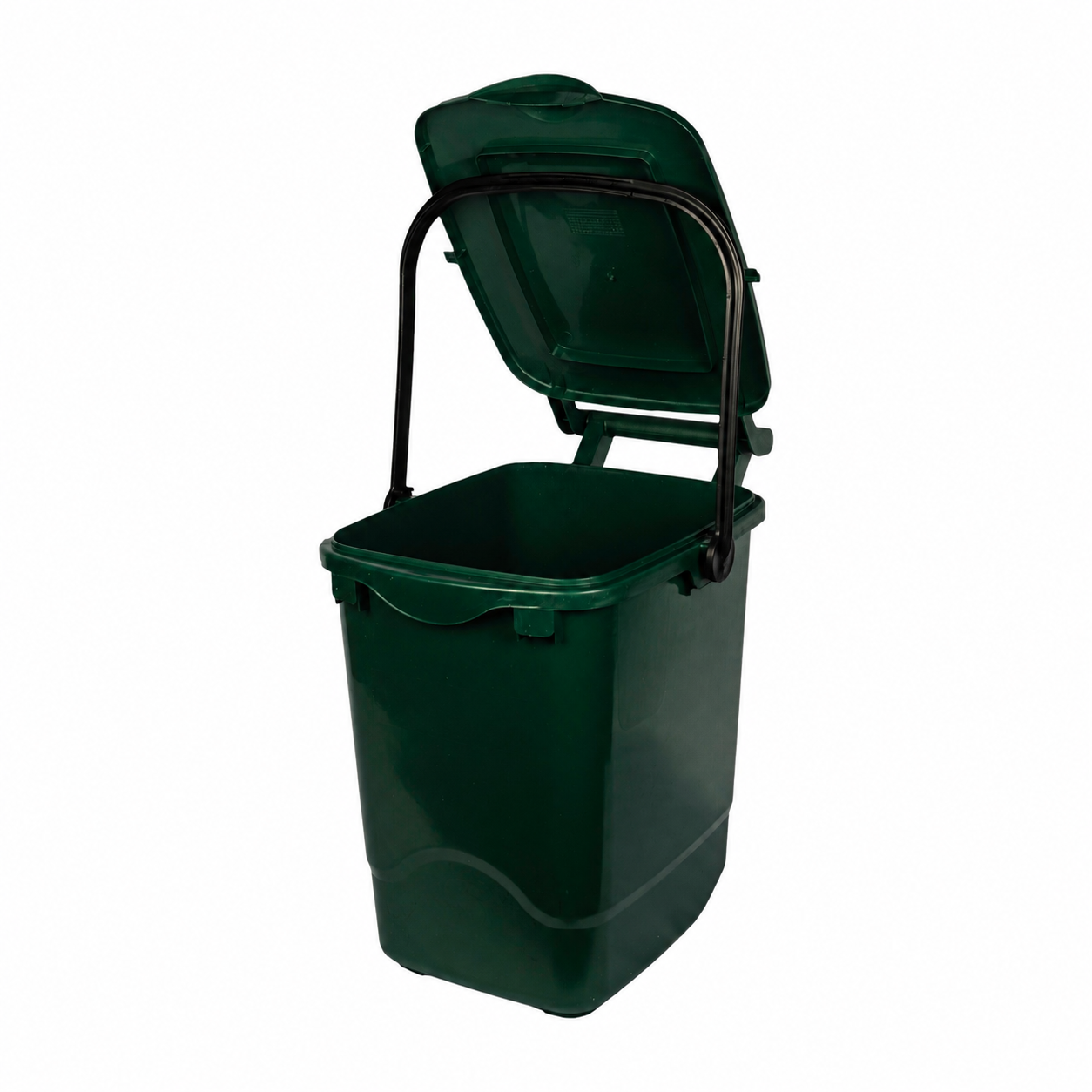 [OOS Until July 2026] EcoSafe EcoCaddy 6-Gallon Compost Bin, Eco-Friendly Kitchen Trash, Food Waste Under Counter Bin (QTY 1), SKU ECGRN
