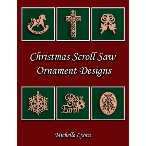 Christmas Scroll Saw Ornament Designs - Paperback