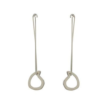 Enchanting Sterling Silver Long Earrings