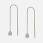 Balanced Sterling Silver Long Earrings