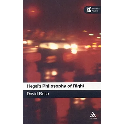 Hegel's 'Philosophy of Right': A Reader's Guide - Paperback