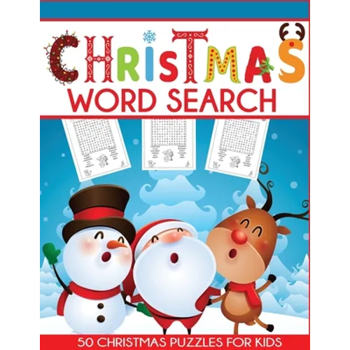 Christmas Word Search Puzzles For Kids - Paperback
