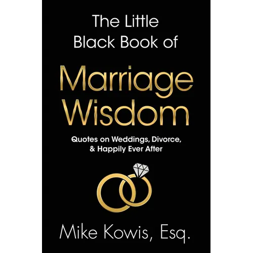 The Little Black Book of Marriage Wisdom - Paperback