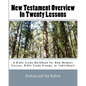 New Testament Overview In Twenty Lessons: A Bible Study Workbook For New-Member Classes, Bible Study Groups, Or Individuals - Paperback