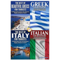 The Best of Beautiful Greece for Tourists & Greek for Beginners & The Best of Italy for Tourists & Italian for Beginners - Paperback