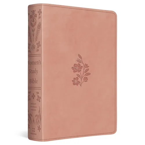 ESV Women's Study Bible (Trutone, Blush Rose, Floral Bloom Design) - Imitation Leather