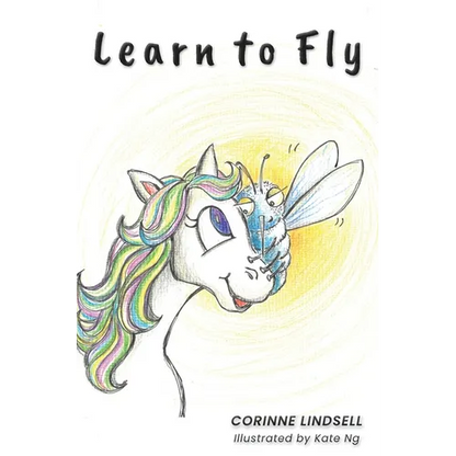 Learn to Fly: An illustrated book for adults and teens navigating grief and loss - Hardcover