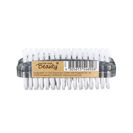 For Your Beauty Double-Sided Nail Brush - Nail Care Tool for Hands Hygiene and Beauty