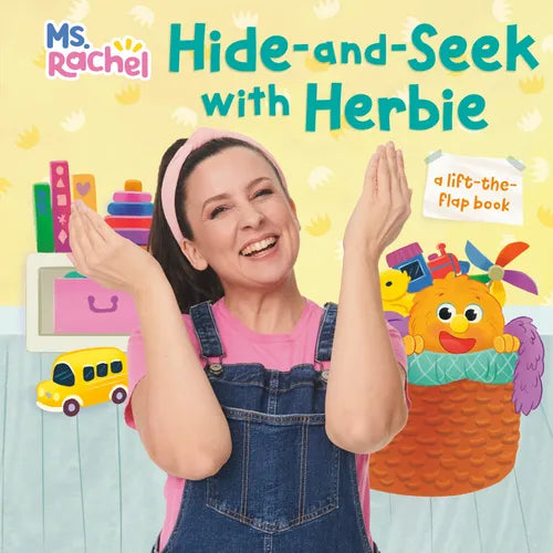Hide and Seek with Herbie (Ms. Rachel) - Board Book