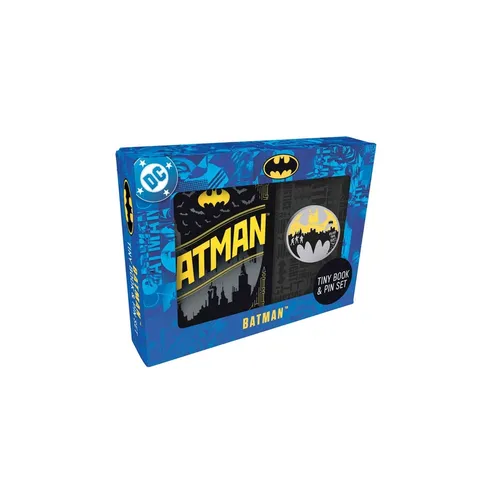 DC Comics: Batman Tiny Book and Pin Set - Paperback
