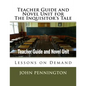Teacher Guide and Novel Unit for The Inquisitor's Tale: Lessons on Demand - Paperback
