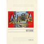 Vintage Lined Notebook Greetings from Aurora, Illinois - Paperback