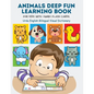 Animals Deep Fun Learning Book for Kids with Jumbo Flash Cards. Urdu English Bilingual Visual Dictionary: My Childrens learn flashcards alphabet traci - Paperback