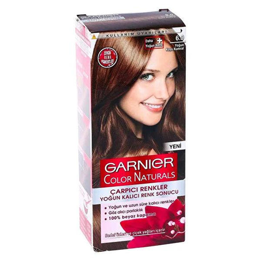 Garnier Color Naturals Hair Dye - Nourishing, Long-Lasting Vibrant Hair Color for Deep Conditioning