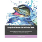 Large Print Ocean Life Dot-to-Dot Book: Relaxing Beach Vacation Scenes Ocean Animals, Landscapes and Summer Designs - Paperback