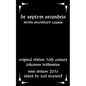 De Septem Secundeis: Seven Secondary Causes - Paperback